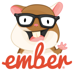 Logo di Ember.js